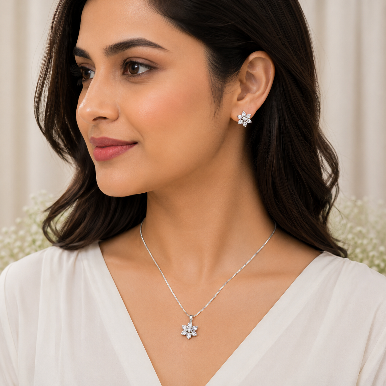 Flora Shine Pendant Set preview